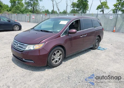 2014 Honda Odyssey Ex-L from USA, damaged, VIN 5FNRL5H62EB034082